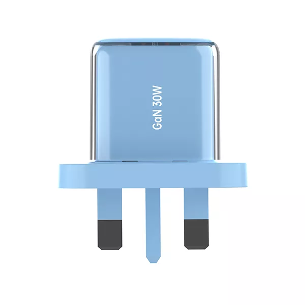 30W GaN Fast Charger Built-in Retractable USB-C Cable with CE RoHS CB FCC