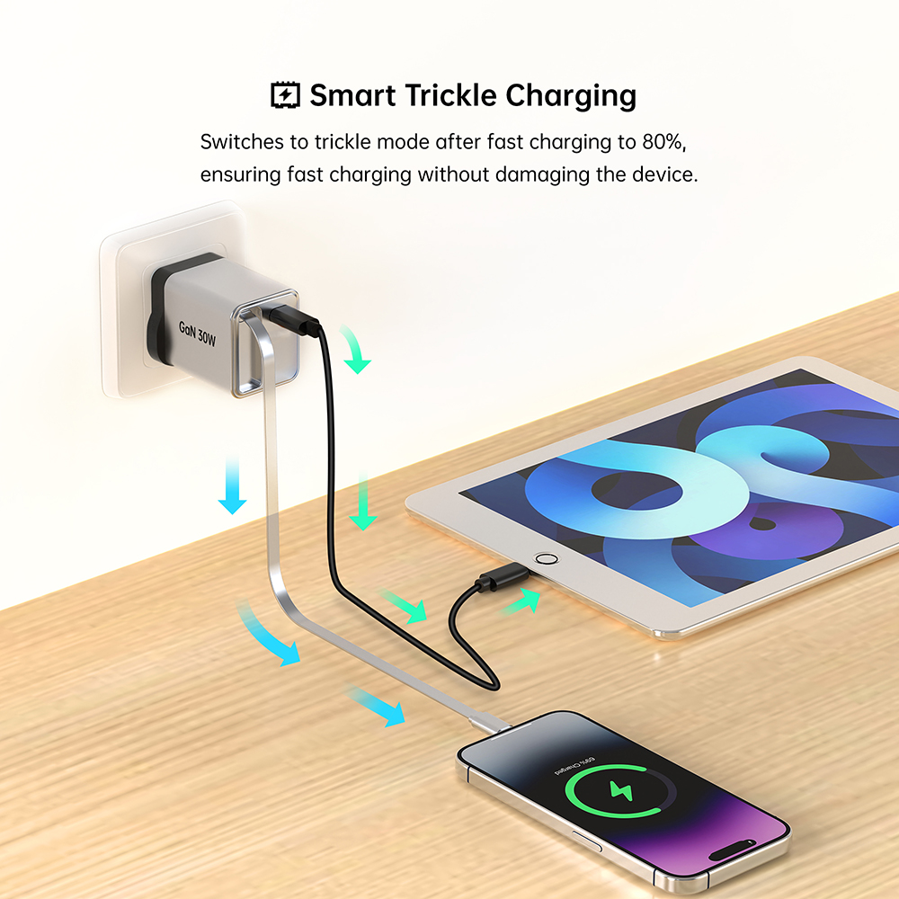 30W Retractable Cable Type C Charger Manufacturer