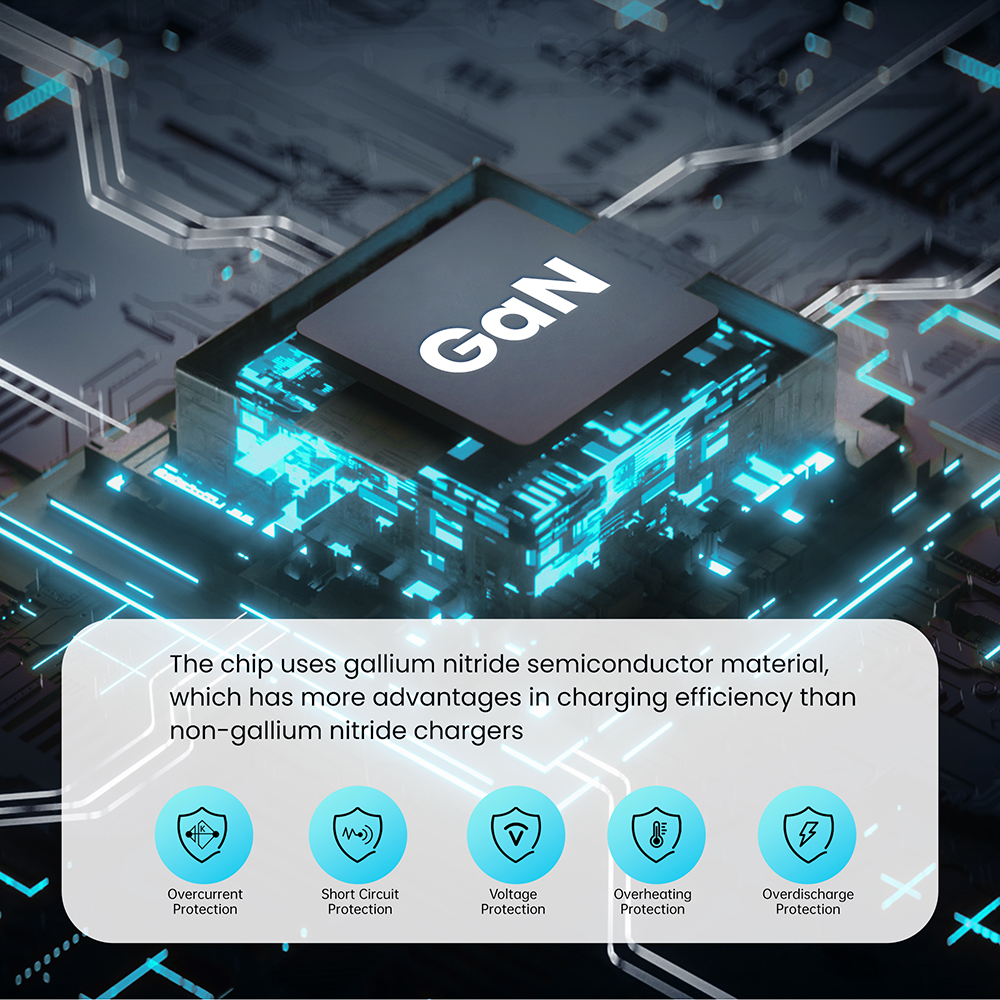 20W 1C EU KR Plug Micro Slim Phone USB C GaN Charger for Iphone Samsung Xiaomi