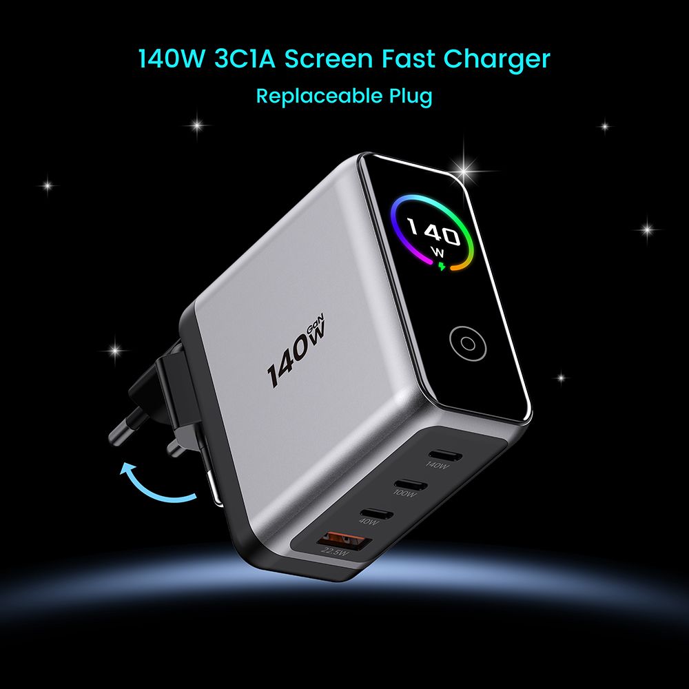 Tommox Launches the GaN Display PD Charger – Power Meets Intelligence