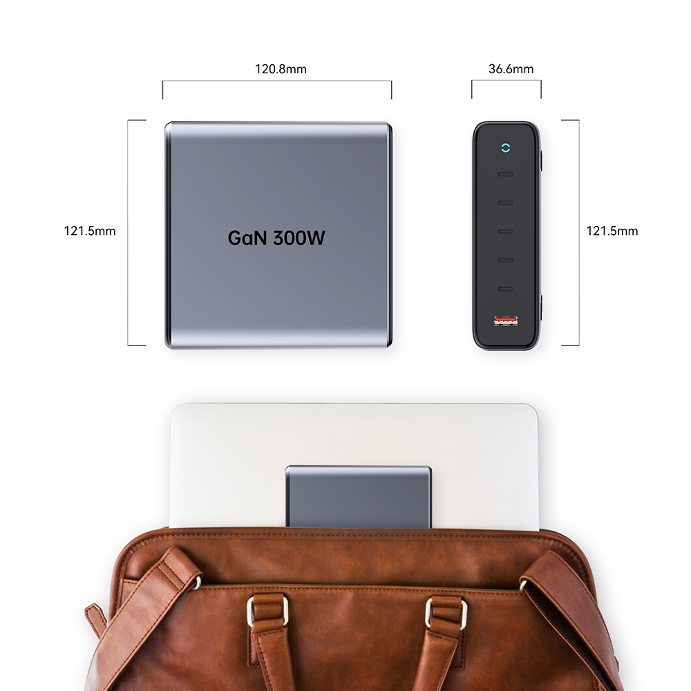 5C1A Two PD 3.1 Desktop Fast Charger Phone Charging Station