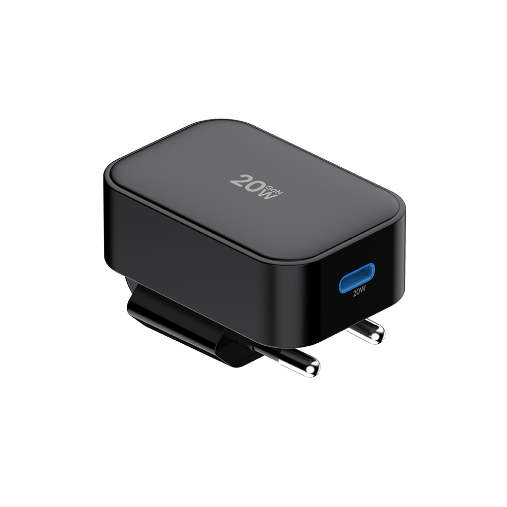20 Watt 1C Foldable EU KR UK Plug Type C Phone Portable Charger