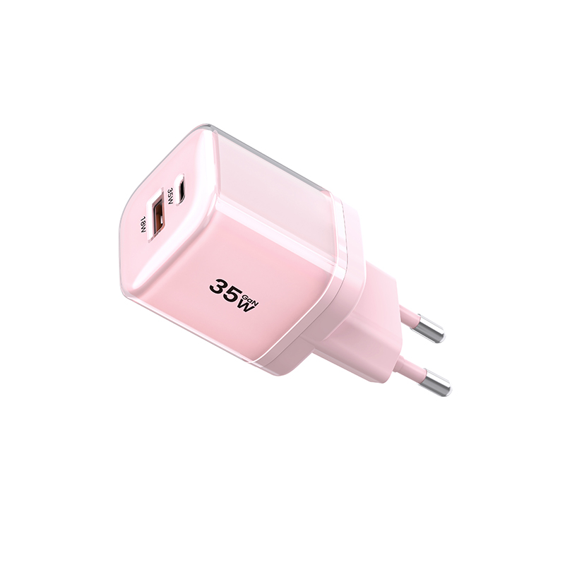 35W 1C1A Crystal USB C Portable Fast Wall GaN Charger Manufacturer 35W 1C1A Crystal USB C Portable Fast Wall GaN Charger Manufacturer
