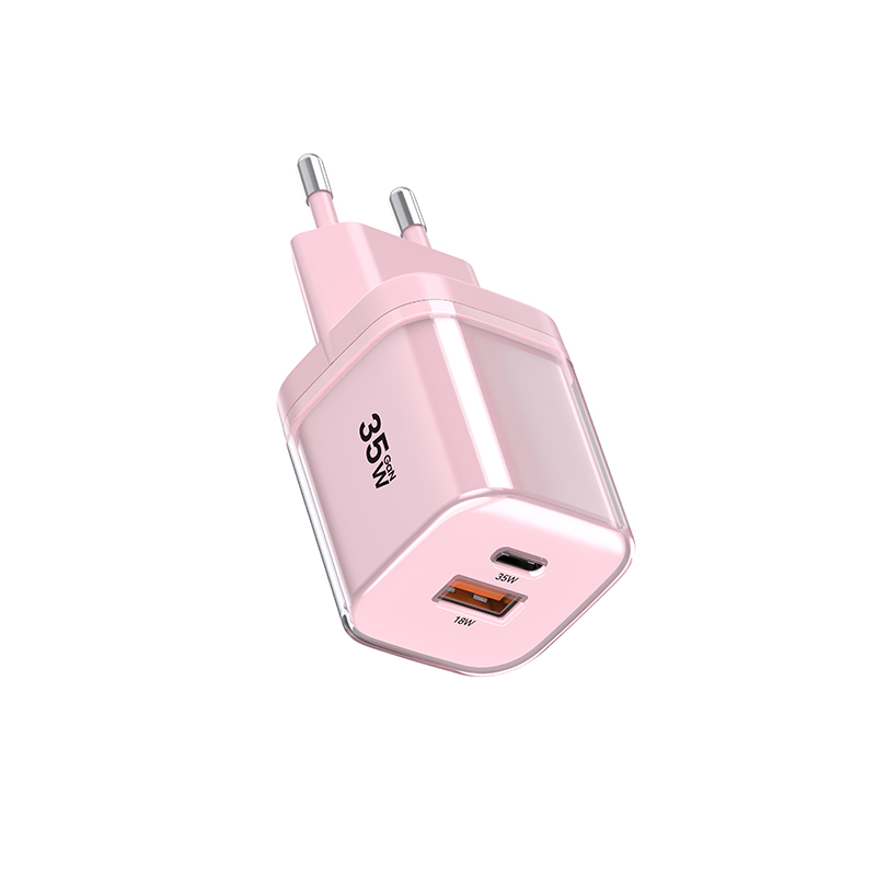 35W 1C1A Crystal USB C Portable Fast Wall GaN Charger Manufacturer 35W 1C1A Crystal USB C Portable Fast Wall GaN Charger Manufacturer