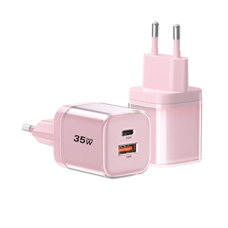 35W 1C1A Crystal USB C Portable Fast Wall GaN Charger Manufacturer 35W 1C1A Crystal USB C Portable Fast Wall GaN Charger Manufacturer