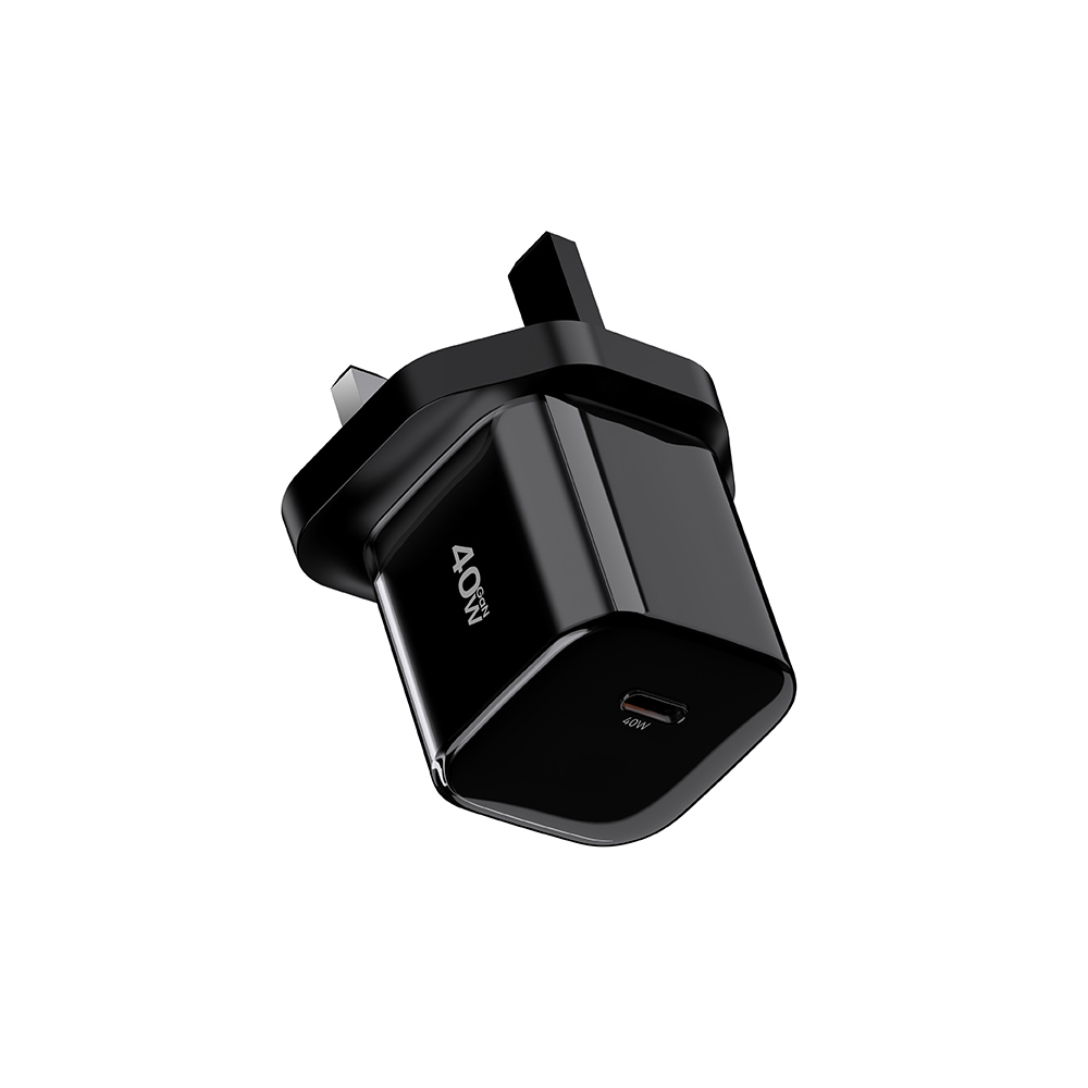 45W 1C Crystal USB Type C Charger Fast Charging Transparent QC PD OTP for Android IPhone