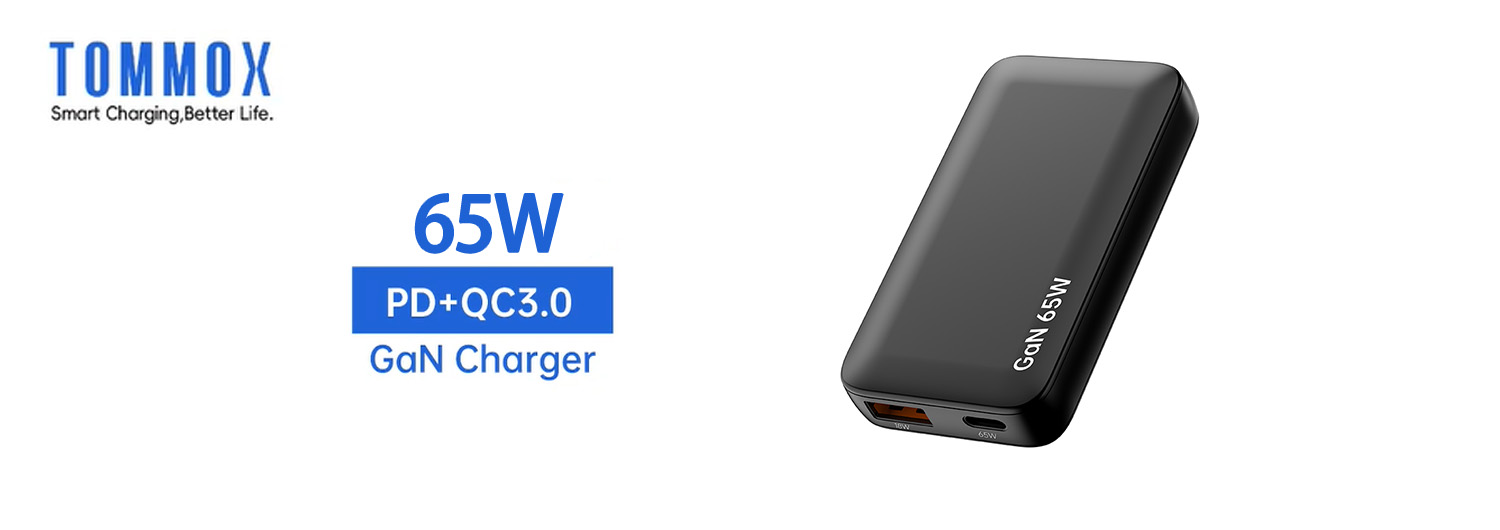 65W 2C Global Plug Replaceable Multi-Plug Universal PD Charger Factory