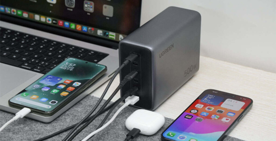 UGREEN 500W GaN Desktop Charger Review: The Ultimate High-Power Charging Station