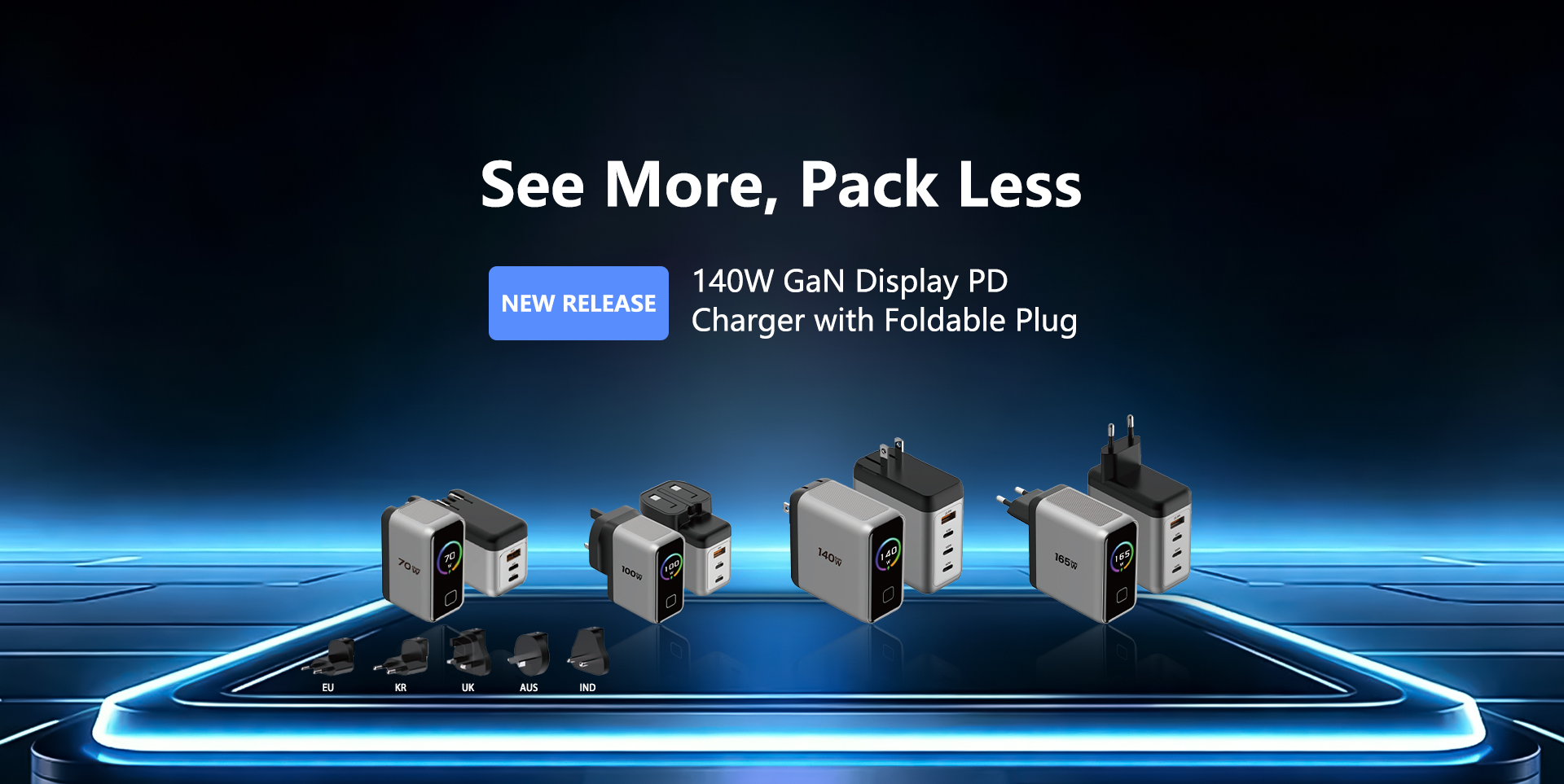 GaN Display PD Charger
