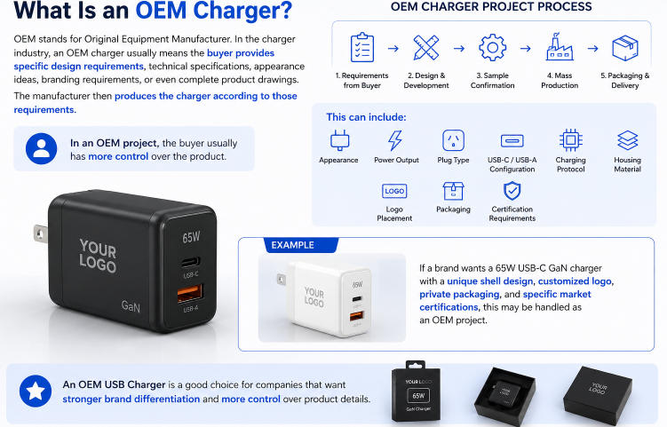 OEM vs ODM Chargers: What’s the Difference?