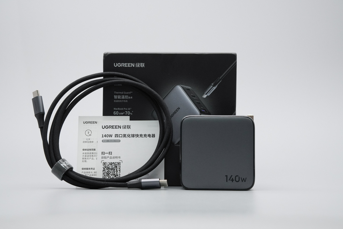 UGREEN 140W Four-Port GaN Charger Review: PD3.1, QR Flyback, and 3C1A Fast Charging